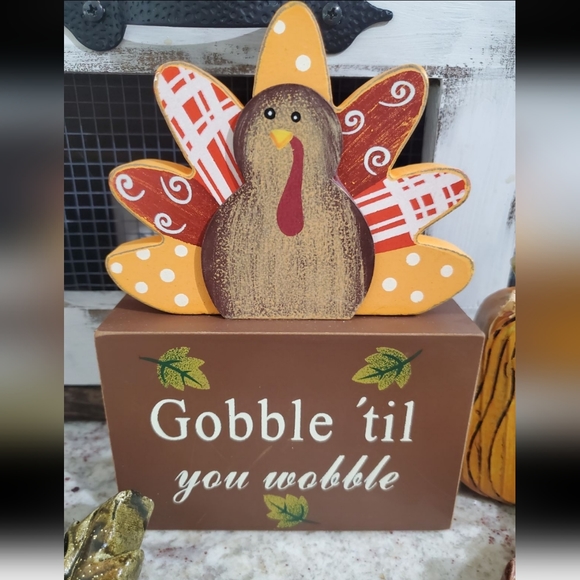 *SOLD* Hobby Lobby Fall Thanksgiving Decor Lot - Picture 6 of 6